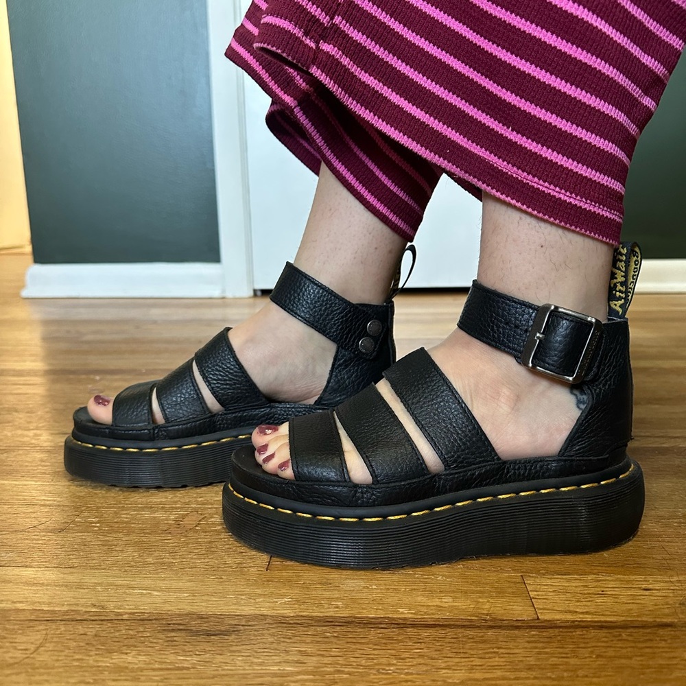 Dr. Martens Clarissa II Quad Platform Sandals